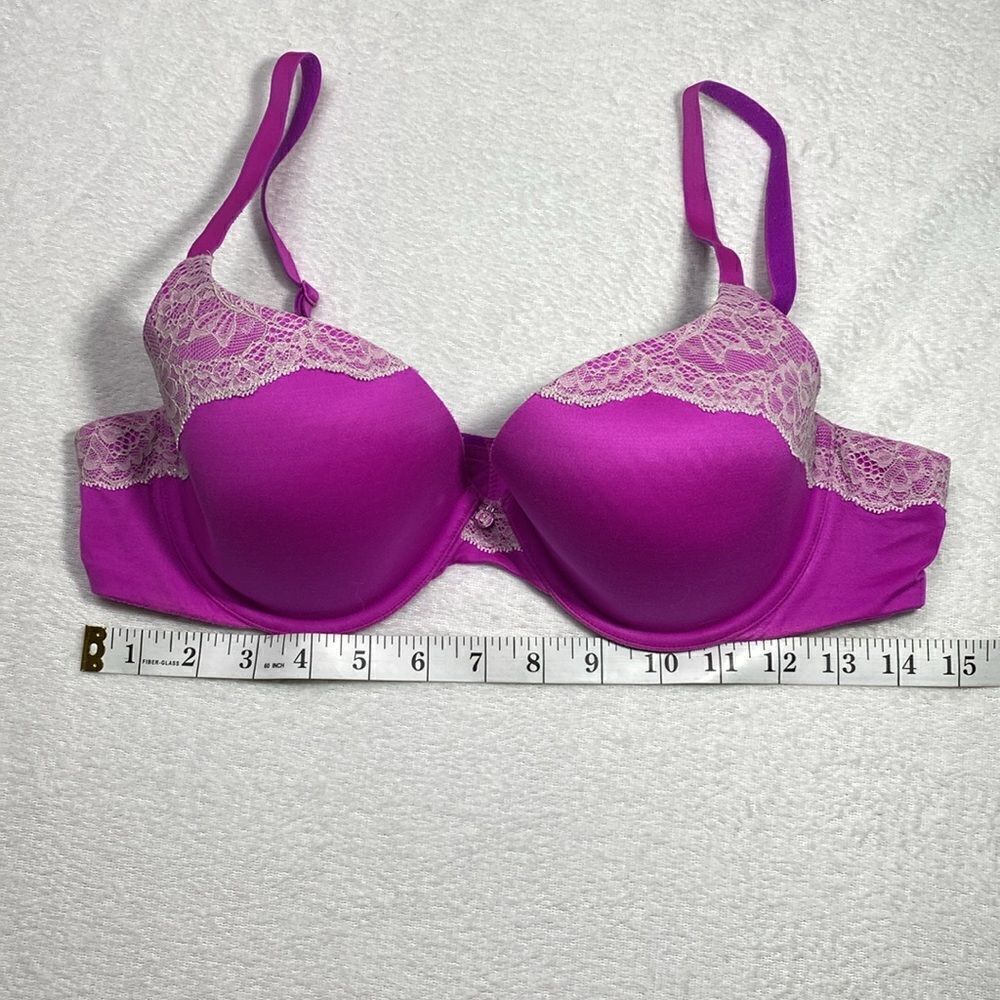 VICTORIA’S SECRET Lined Demi Padded Cup 36B Underwire Bra - Picture 5 of 8